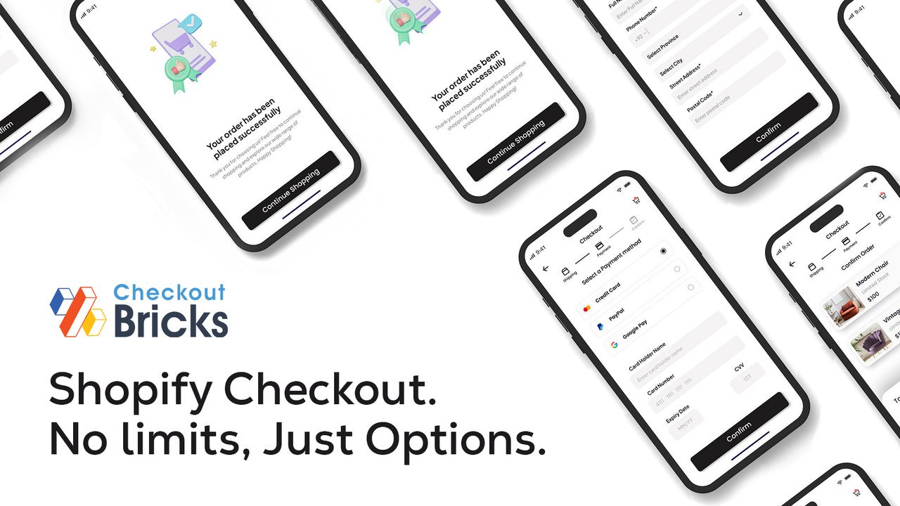 Shopify checkout: no limits, just options.