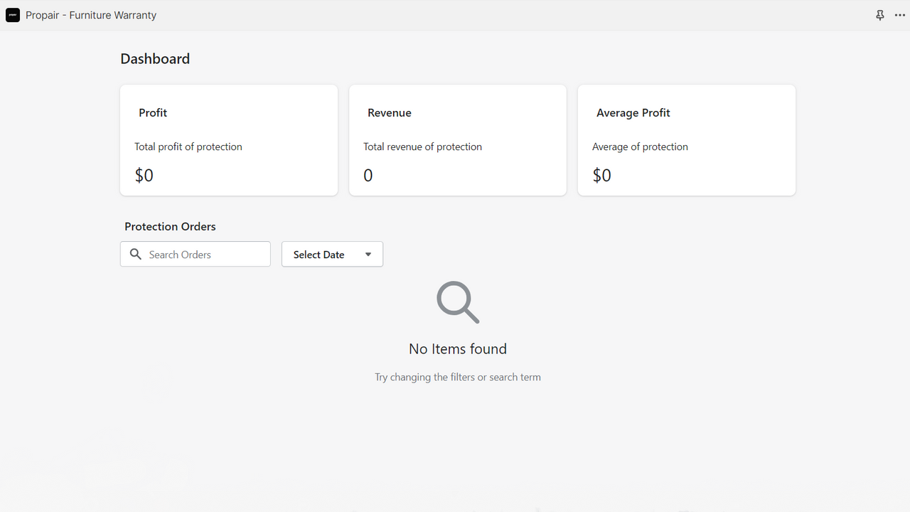 Haupt-Dashboard