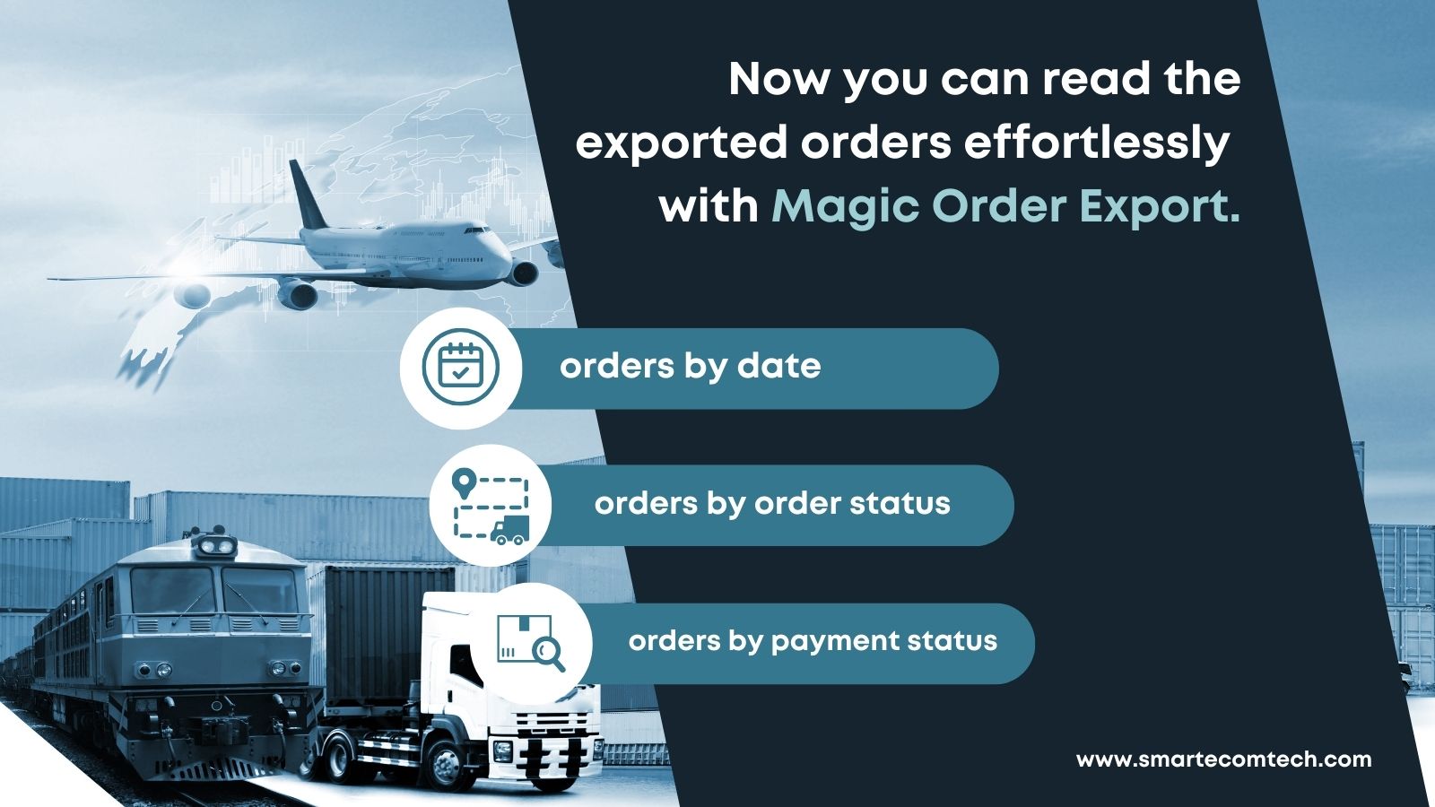Magic Order Export Screenshot