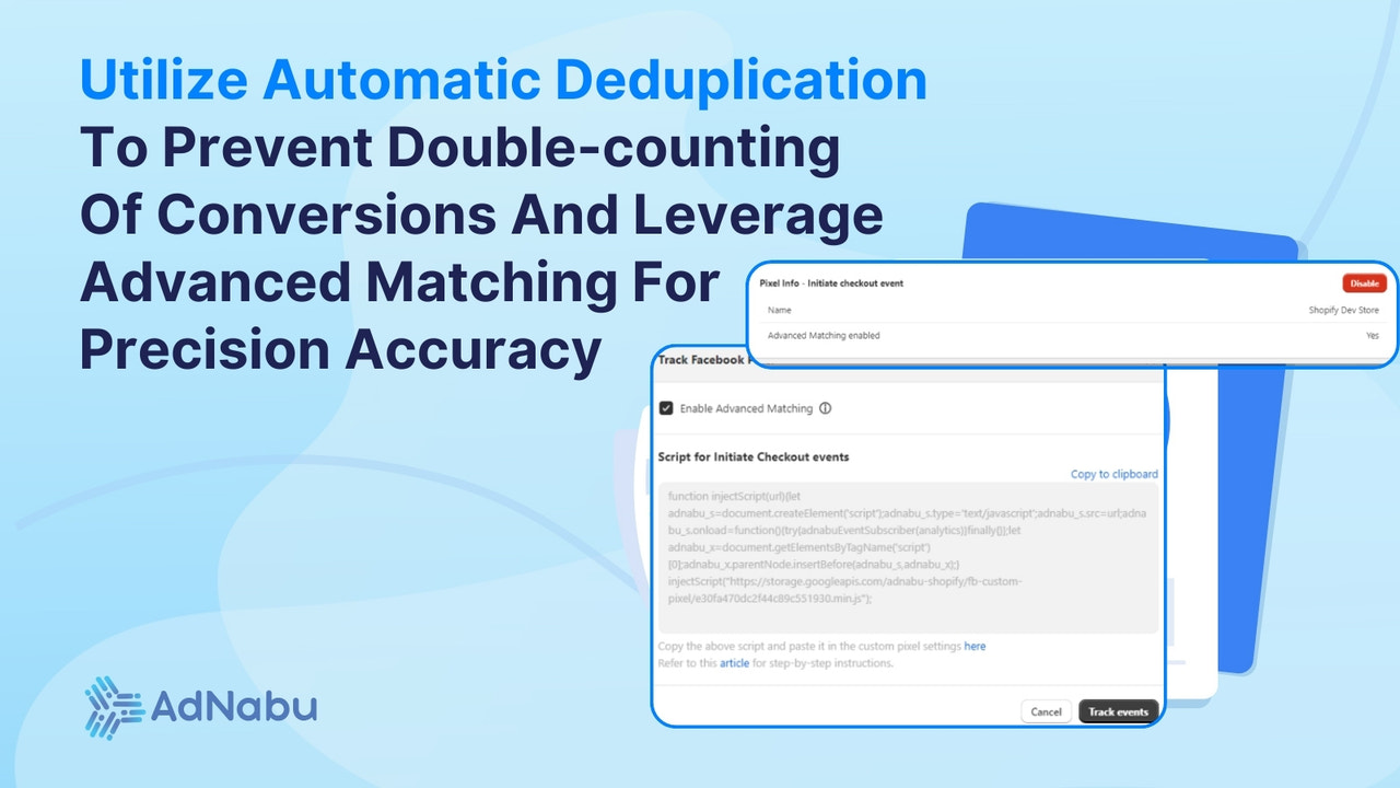 Prevent Double Counting Of Conversions