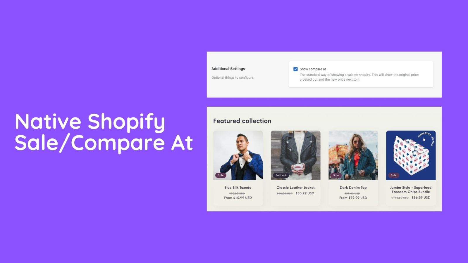 Use vendas nativas Shopify na vitrine