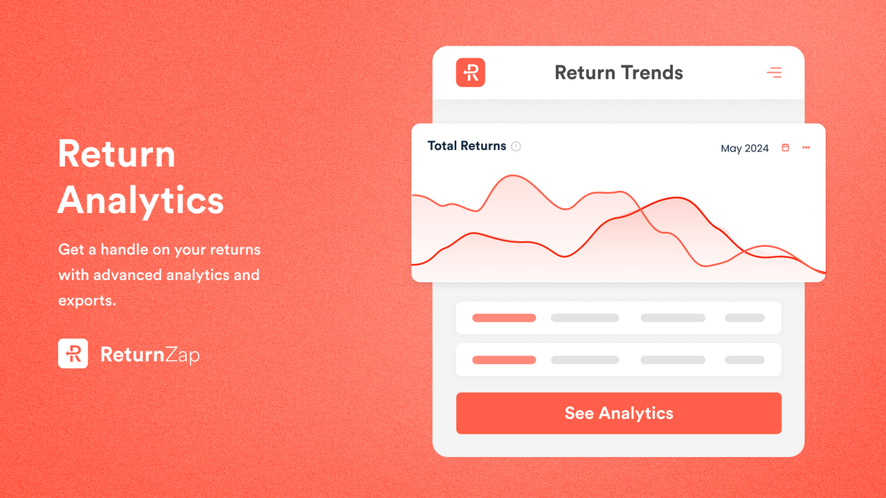 Advanced return and exchange analytics, trends, and reporting