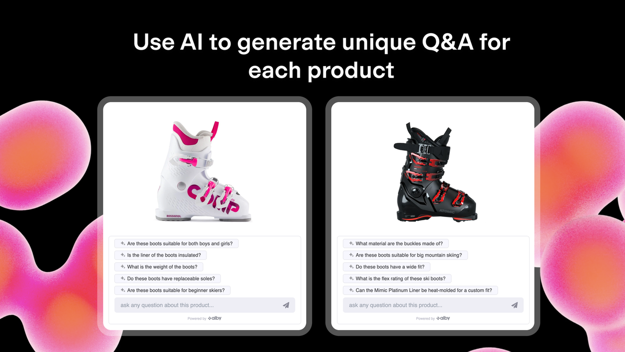 Brug AI til at generere unik Q&A for hvert produkt