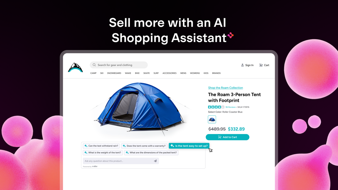 Sælg mere med en AI Shopping Assistent