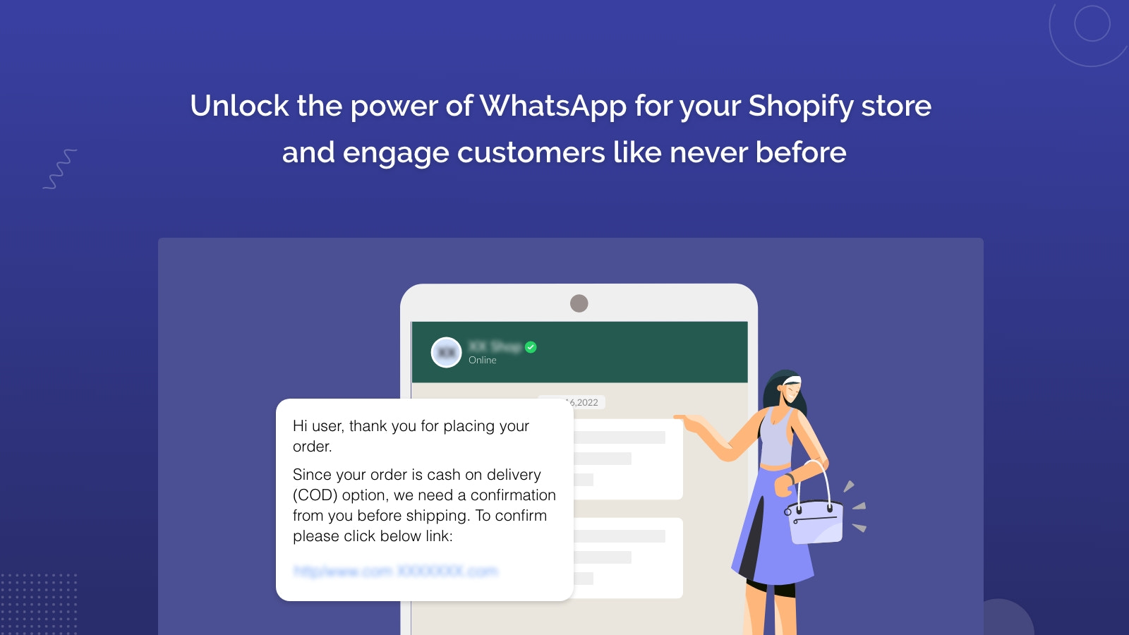 Transform your buisness with our seamless WhatsApp-Shopify integ