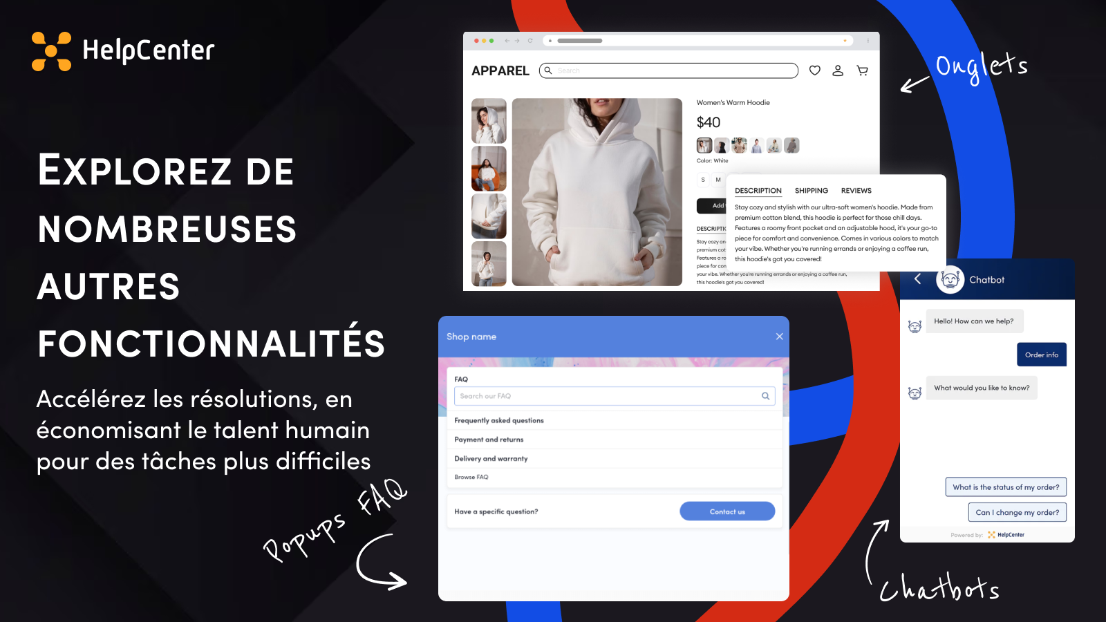 Modèles FAQ Shopify | Application FAQ Shopify