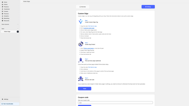 Visitor Edge Quick Start guide.