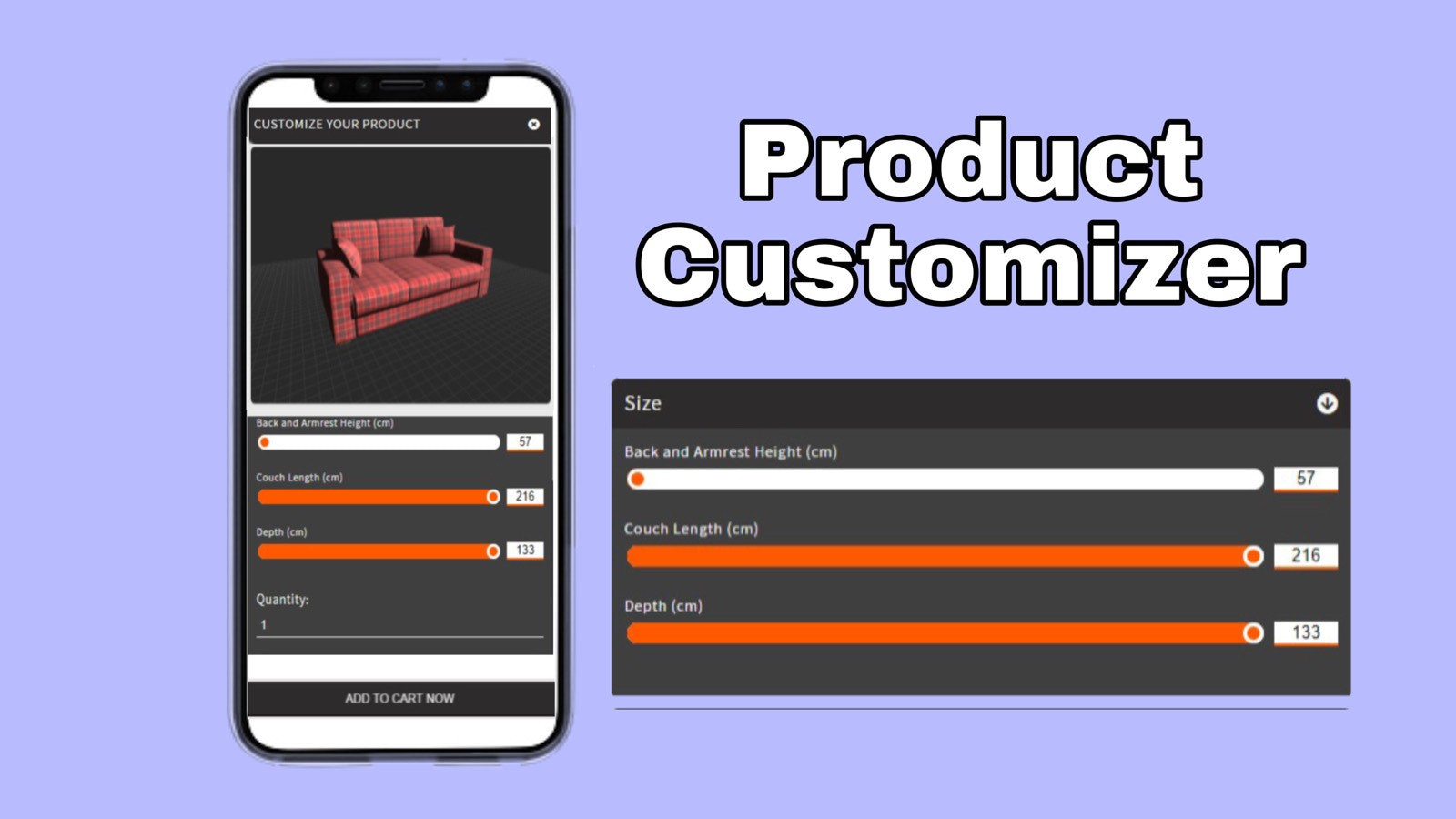 Product Customizer from ShapeDiver Plug-in