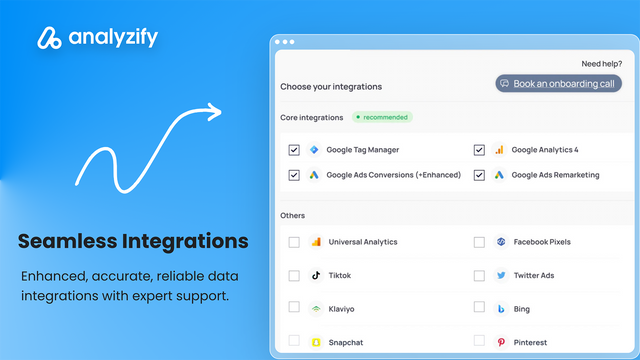 Analyzify GTM Container - Advance Tags & Variables & Metrics