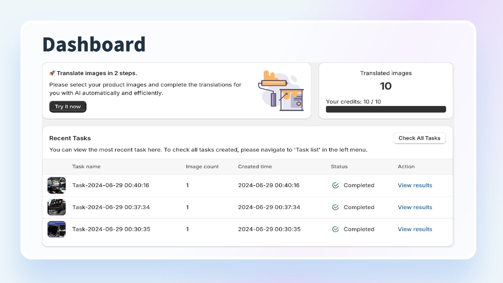 RoMagic AI Image Translator Screenshot