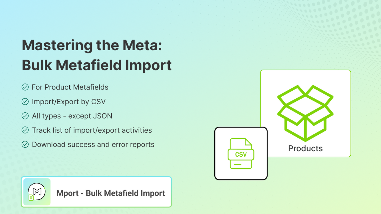 product metafields