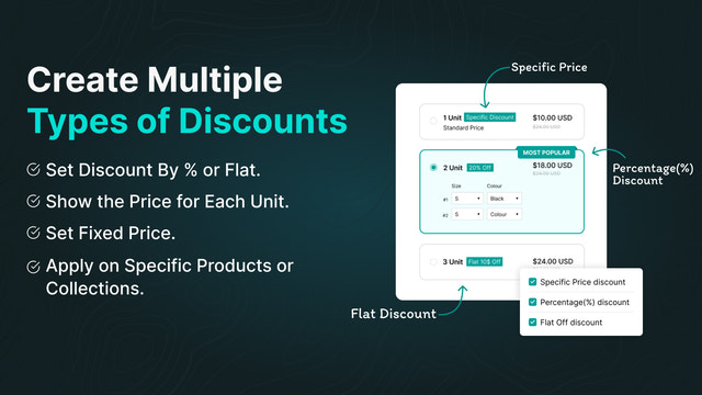 Multi Dicount Shopify App Volume Quantity breaks bundle app