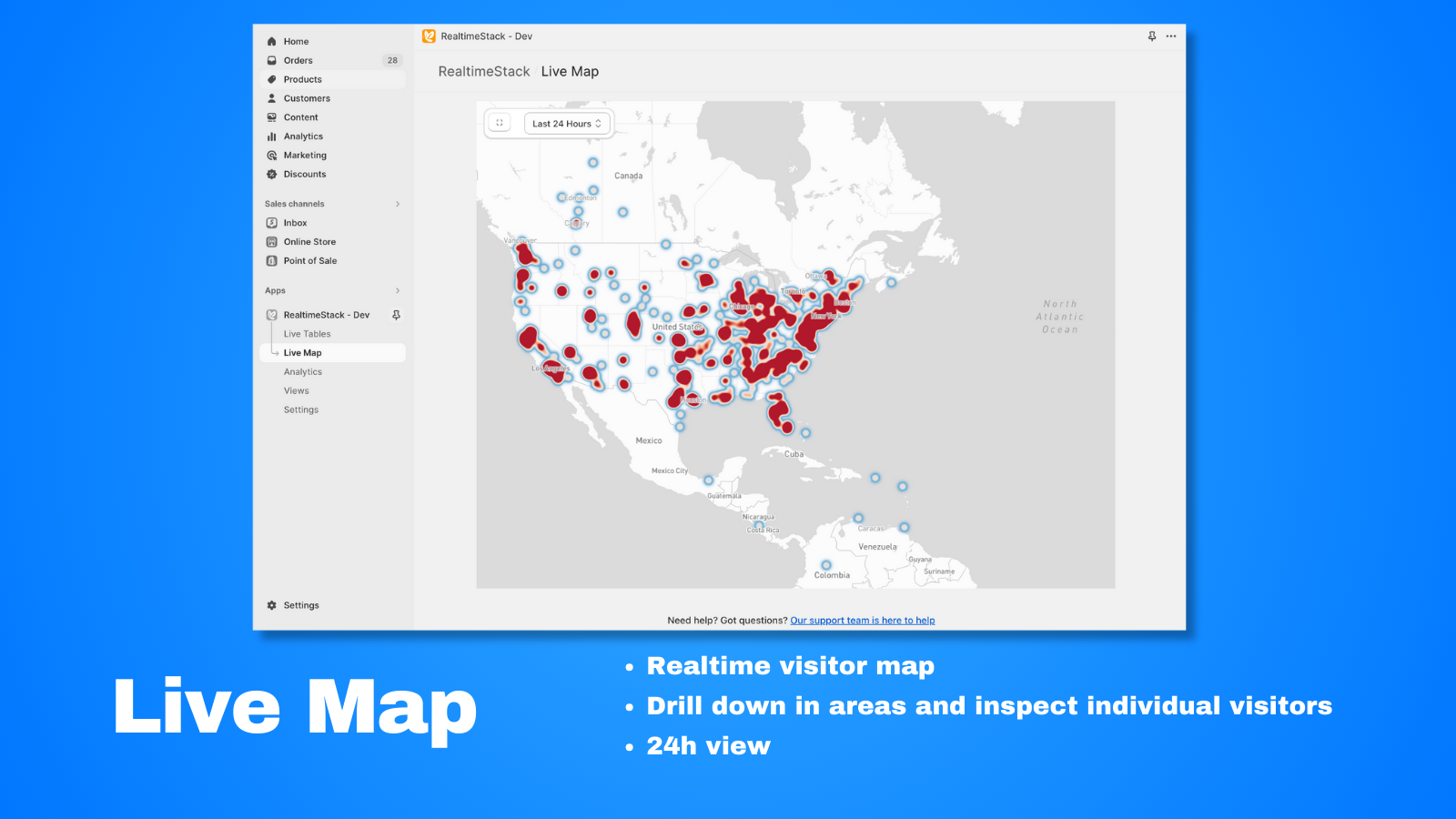 Mapa en Vivo