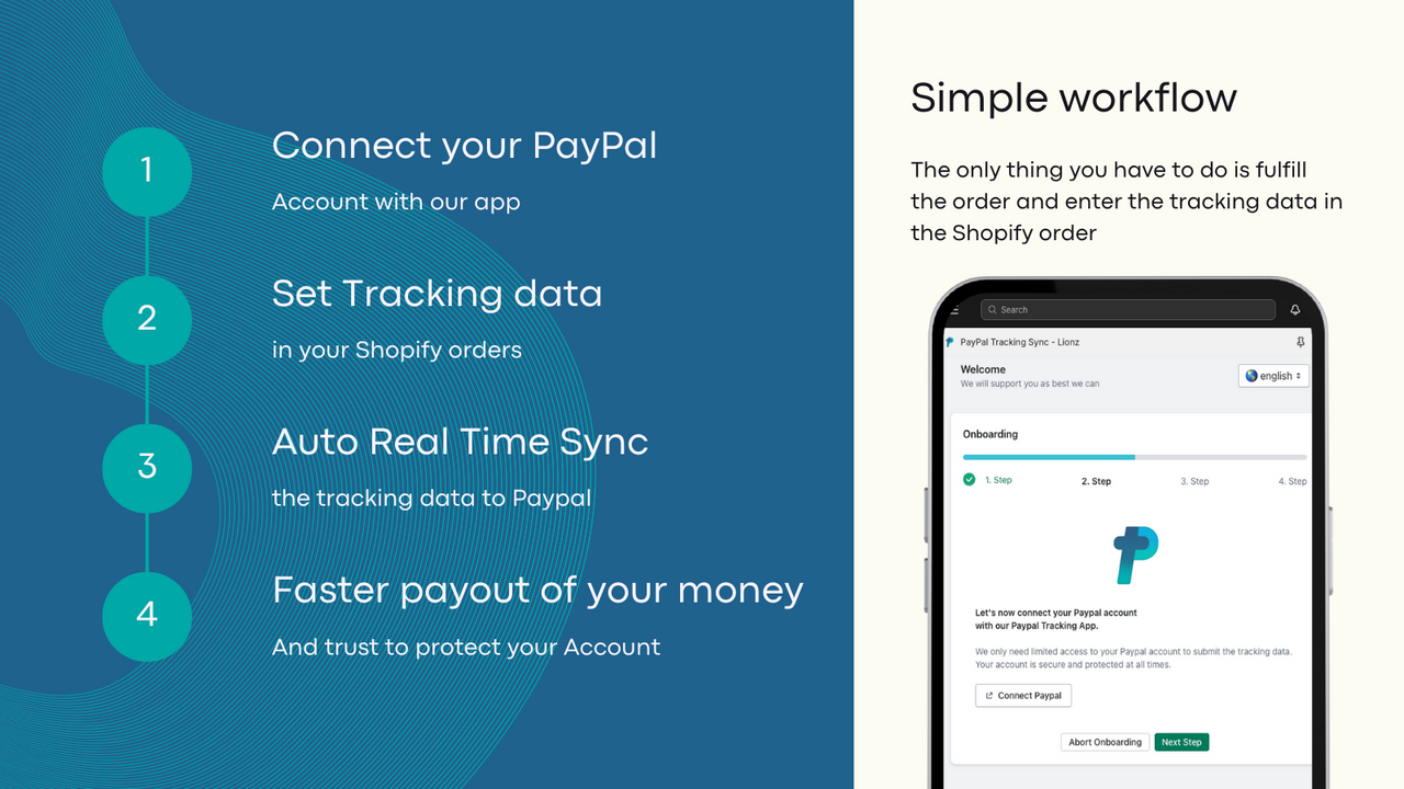 PayPal Tracking Sync - Simple Workflow