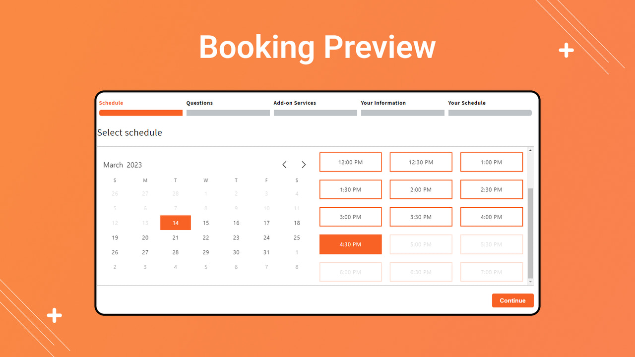 Booking Preview - iBookly