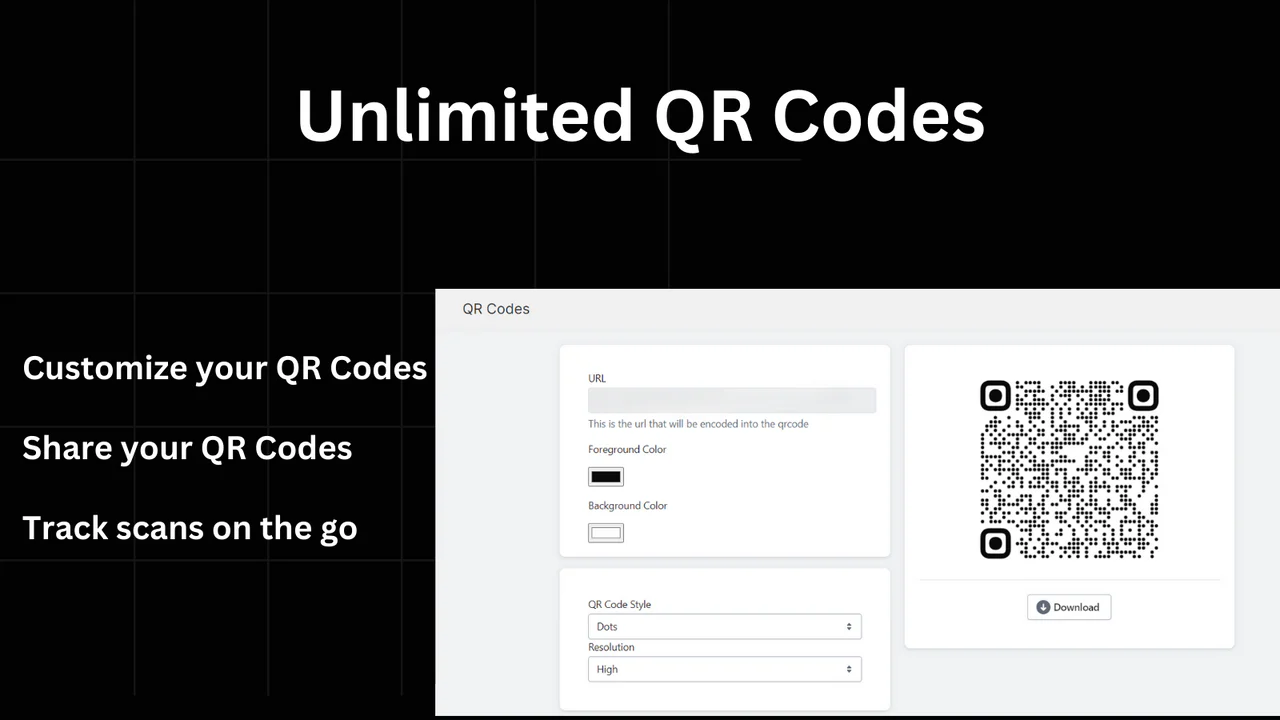 Link Squeeze QR-codes