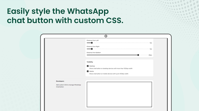 Integración de WhatsApp Chat de Squadkin Technologies con Shopify