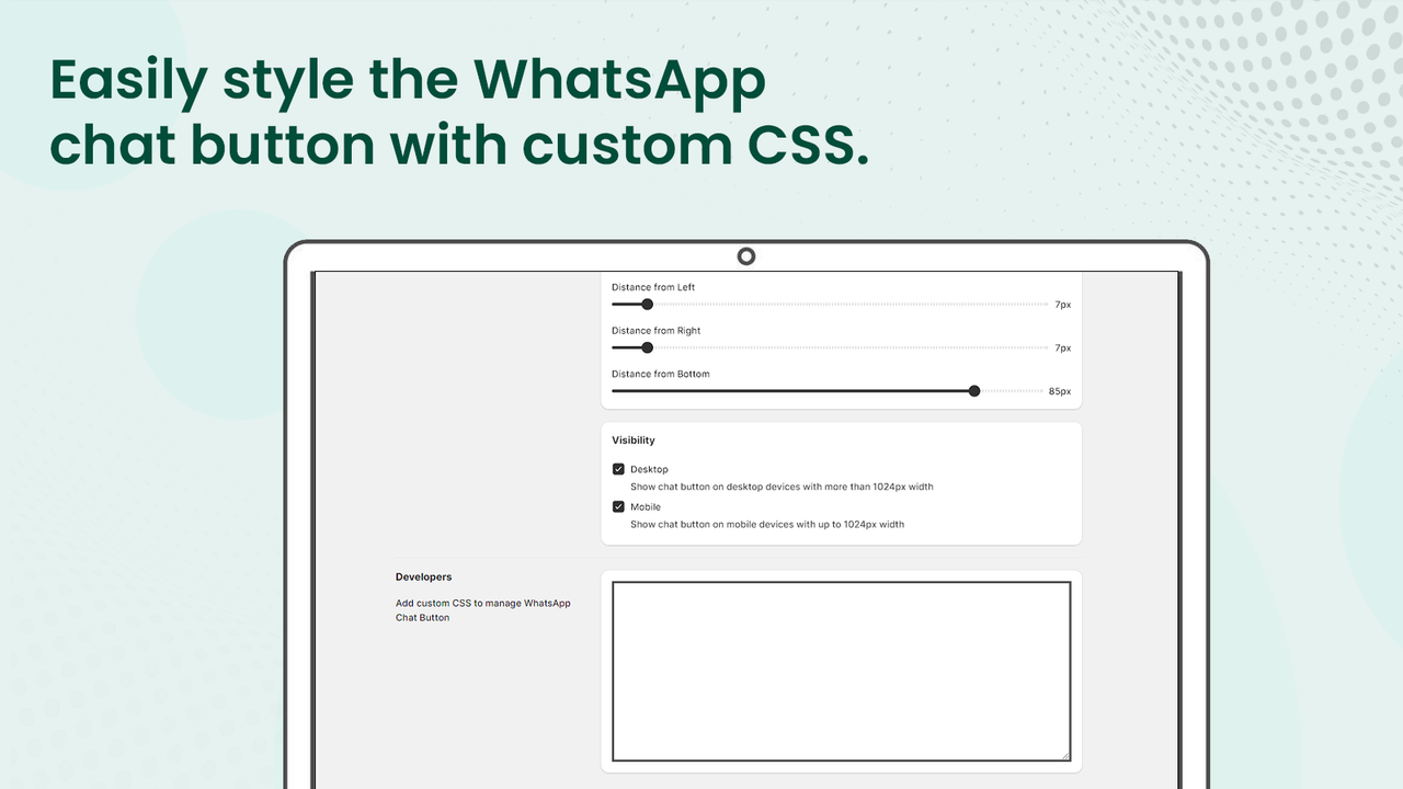 Integração do WhatsApp Chat da Squadkin Technologies com o Shopify