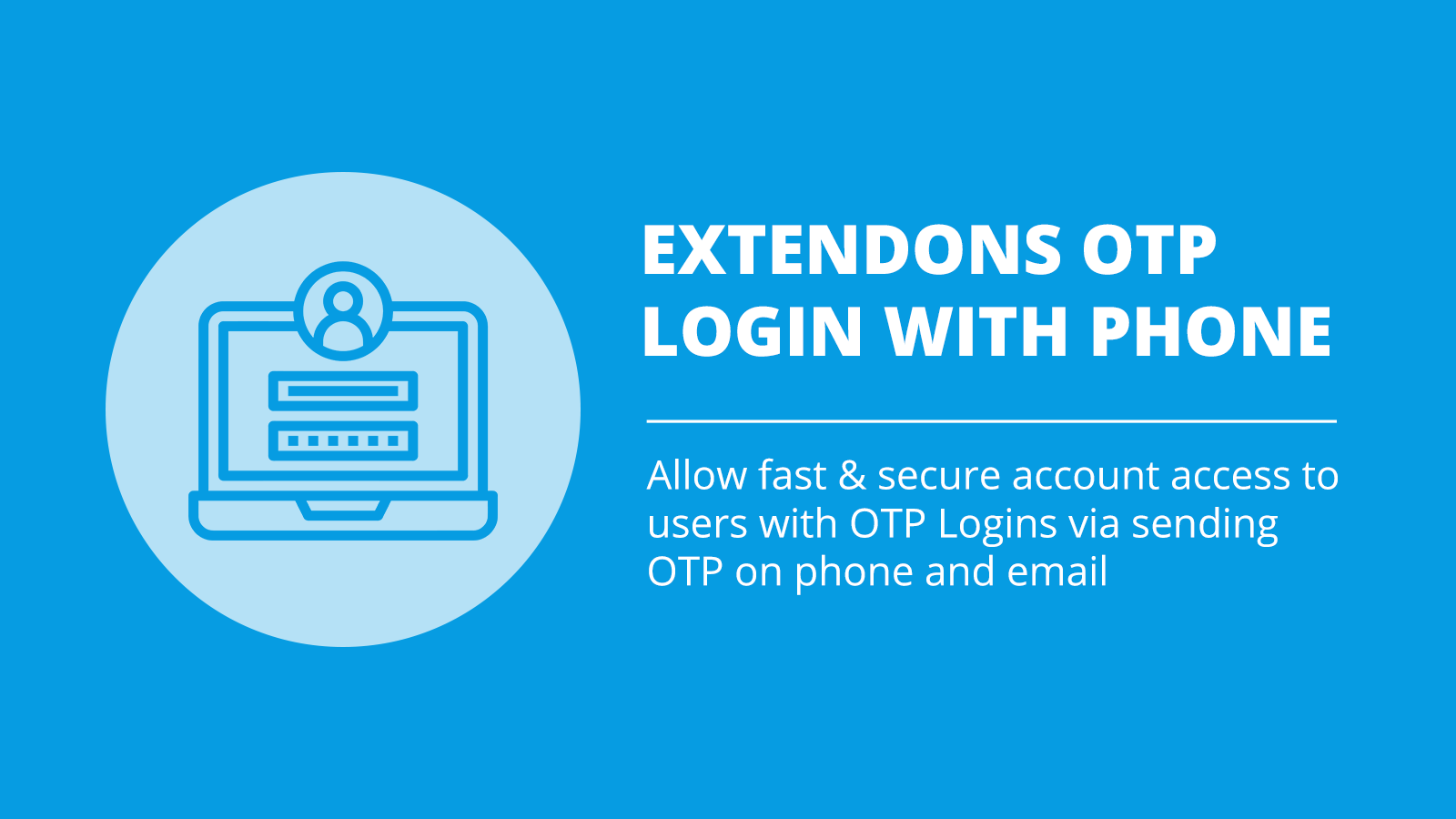 Extendons OTP Login with Phone Screenshot