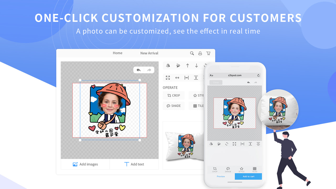 12/5000  Use the diagram to customize the purchase interface