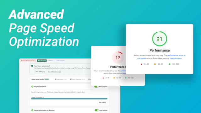 Hyperspeed é nosso avançado impulsionador de velocidade de página para Shopify.