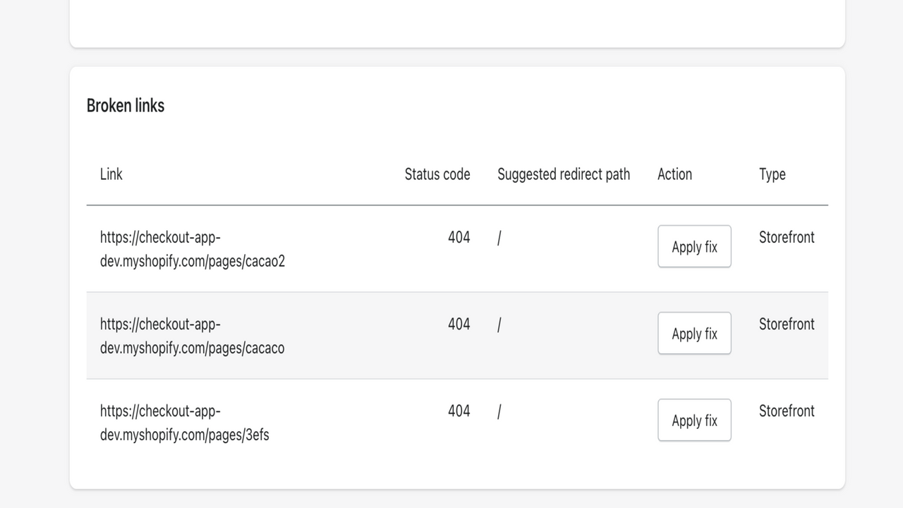 Automated fixing suggestions