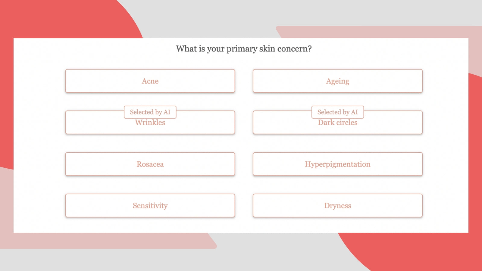 Tangent: Skin & Hair Quiz Screenshot