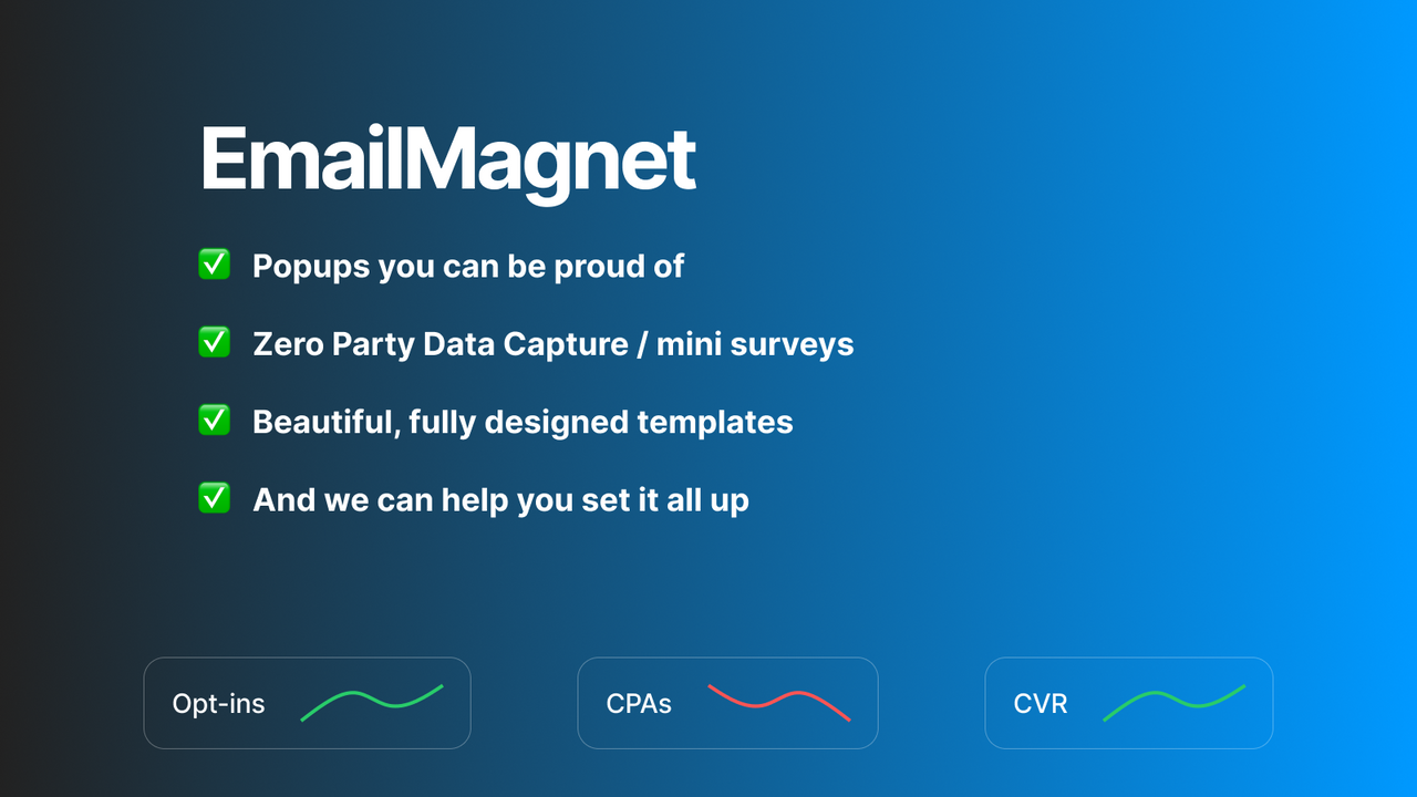 EmailMagnet 帮助您创建您可以自豪的弹窗