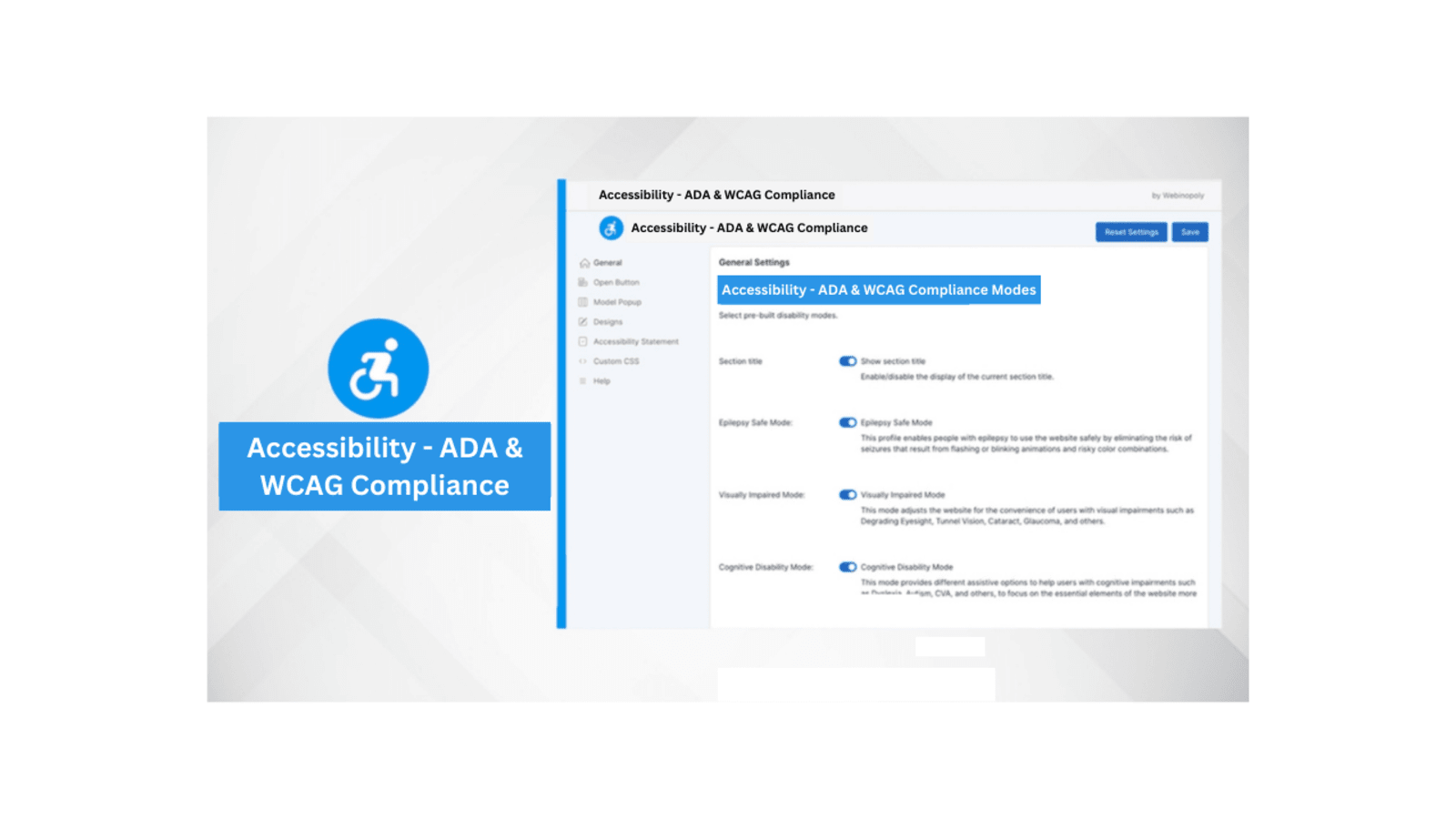 Accessibility - ADA和WCAG Compliance