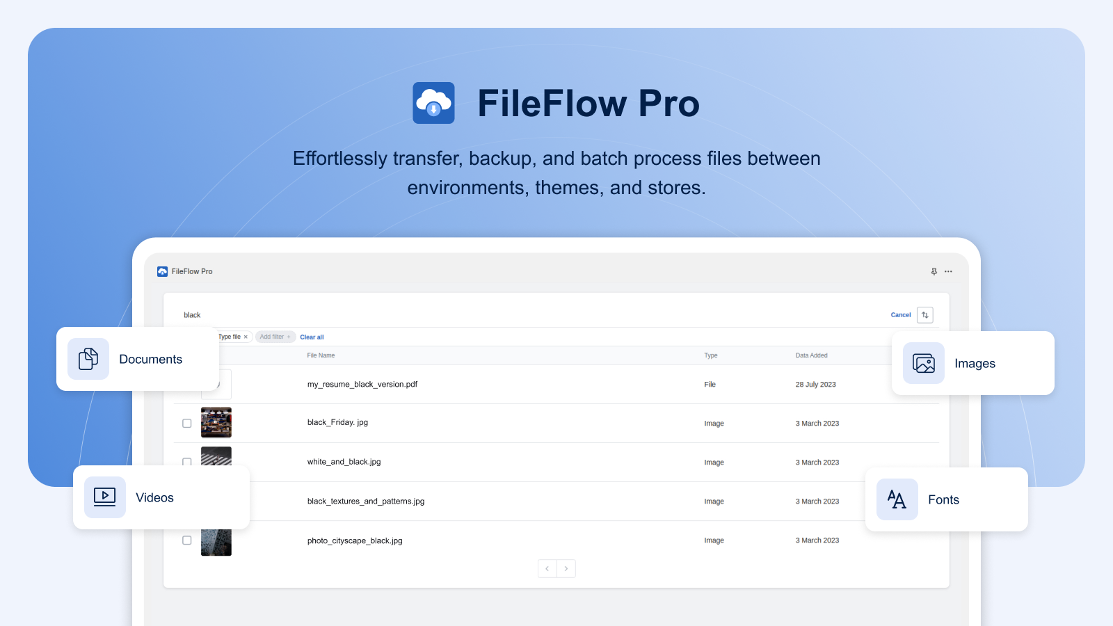 FileFlow Pro Screenshot