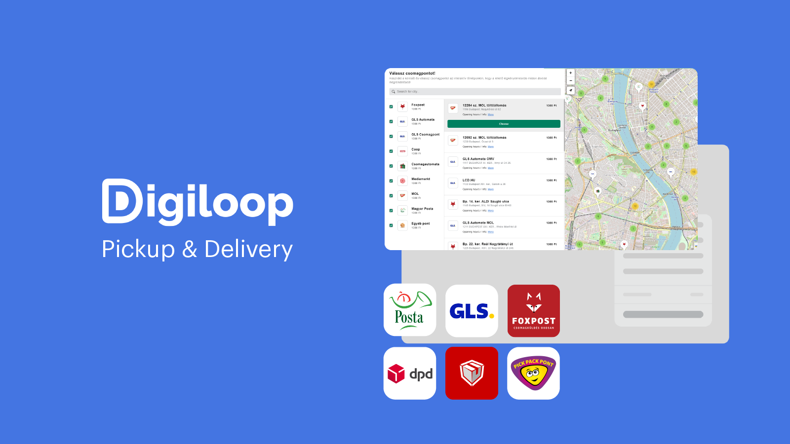 Digiloop - Afhentning & Levering