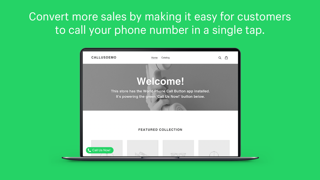 通过让客户方便地给您打电话来提高更多的销售
