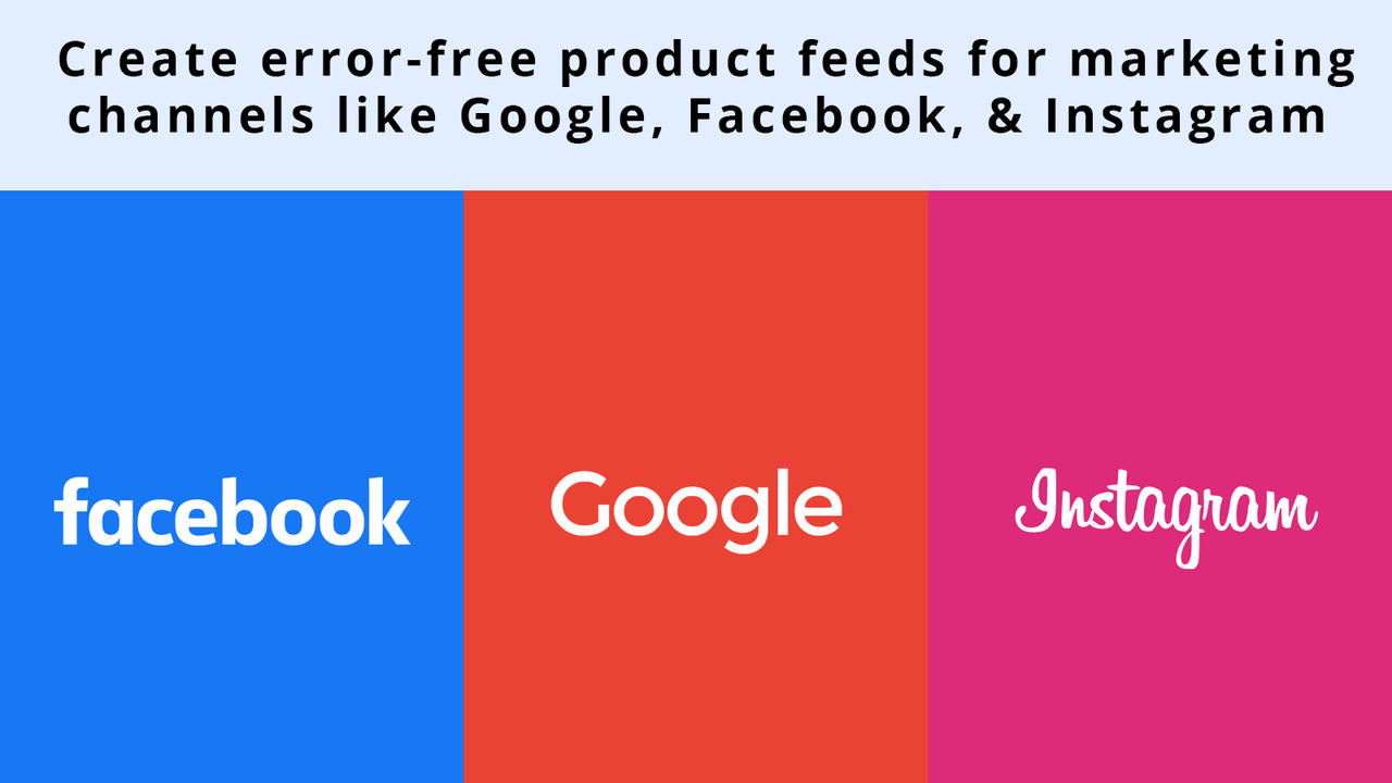 product feeds for marketing channels