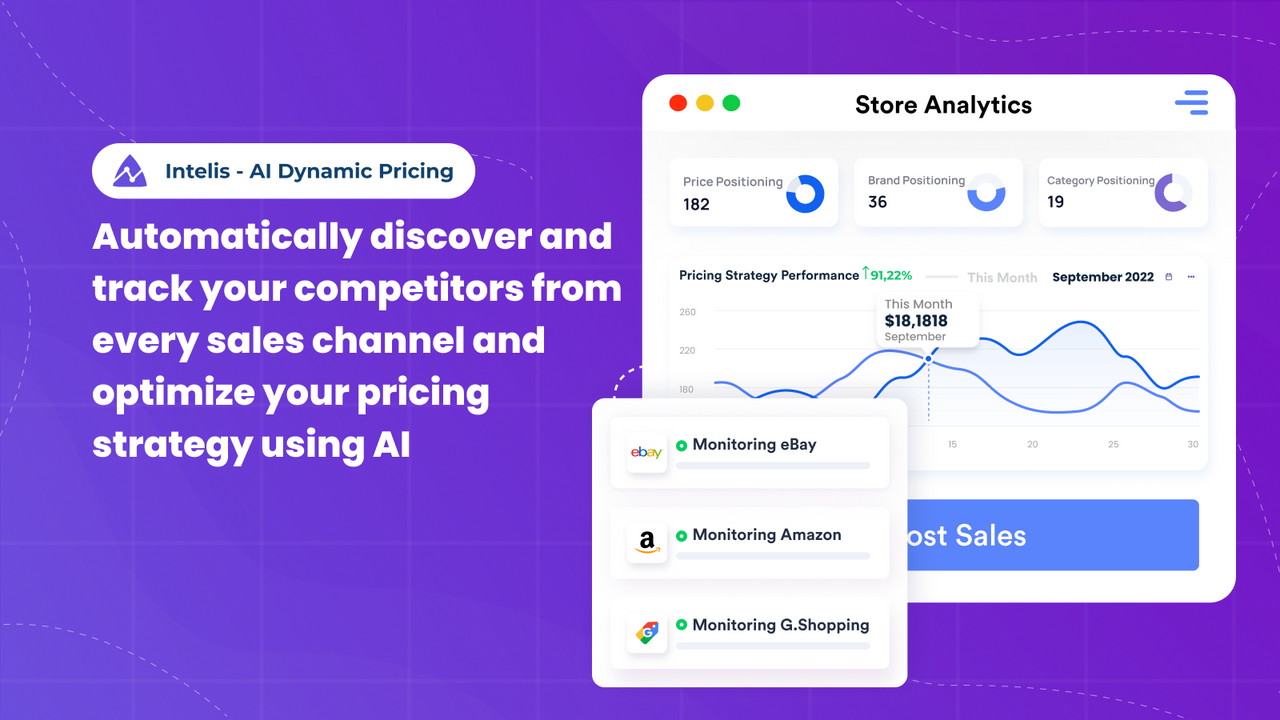 Intelis: intelligent pricing platform for Google Shopping