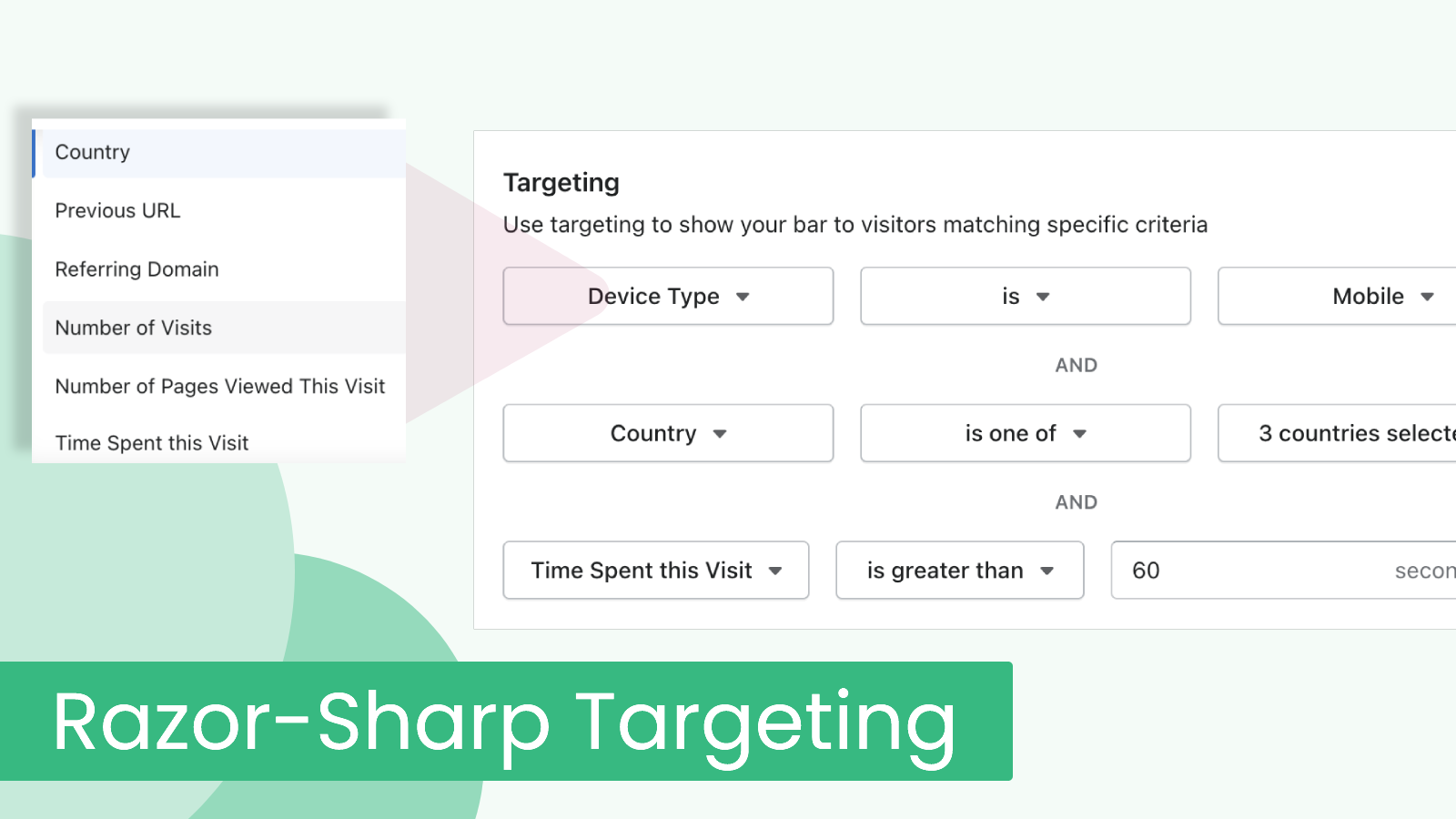 Yeps UI: Targeting Features 