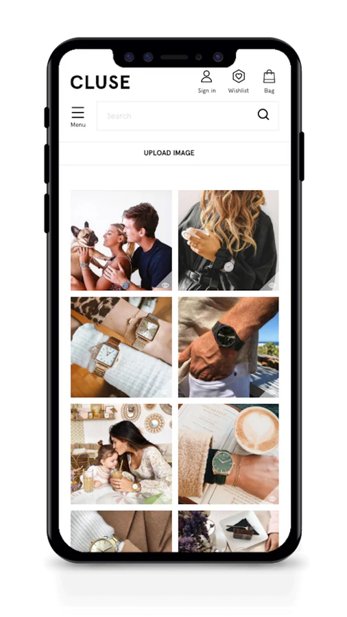 Lookbook de vue mobile