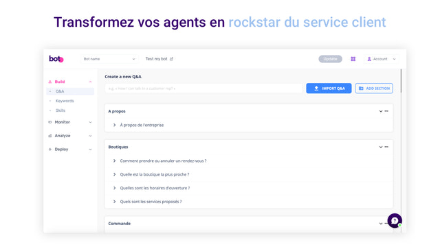 Convertissez plus de clients avec un livechat pro-actif.