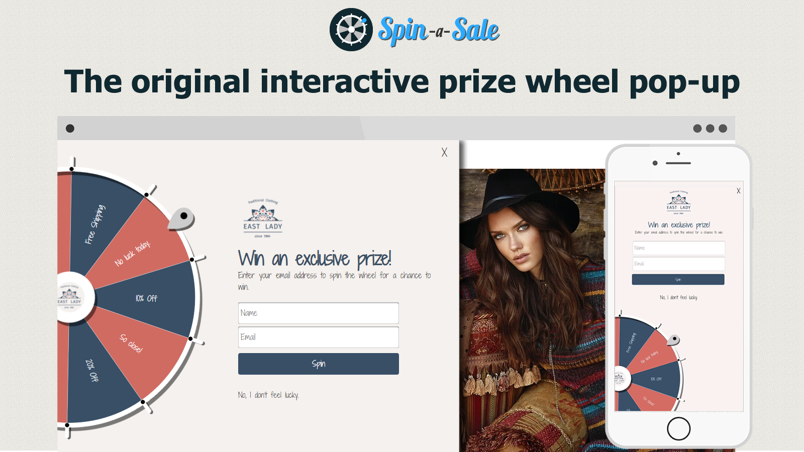 Spin-a-Sale introduktion
