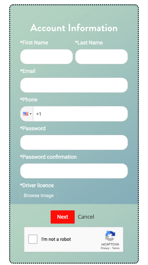 Form validation