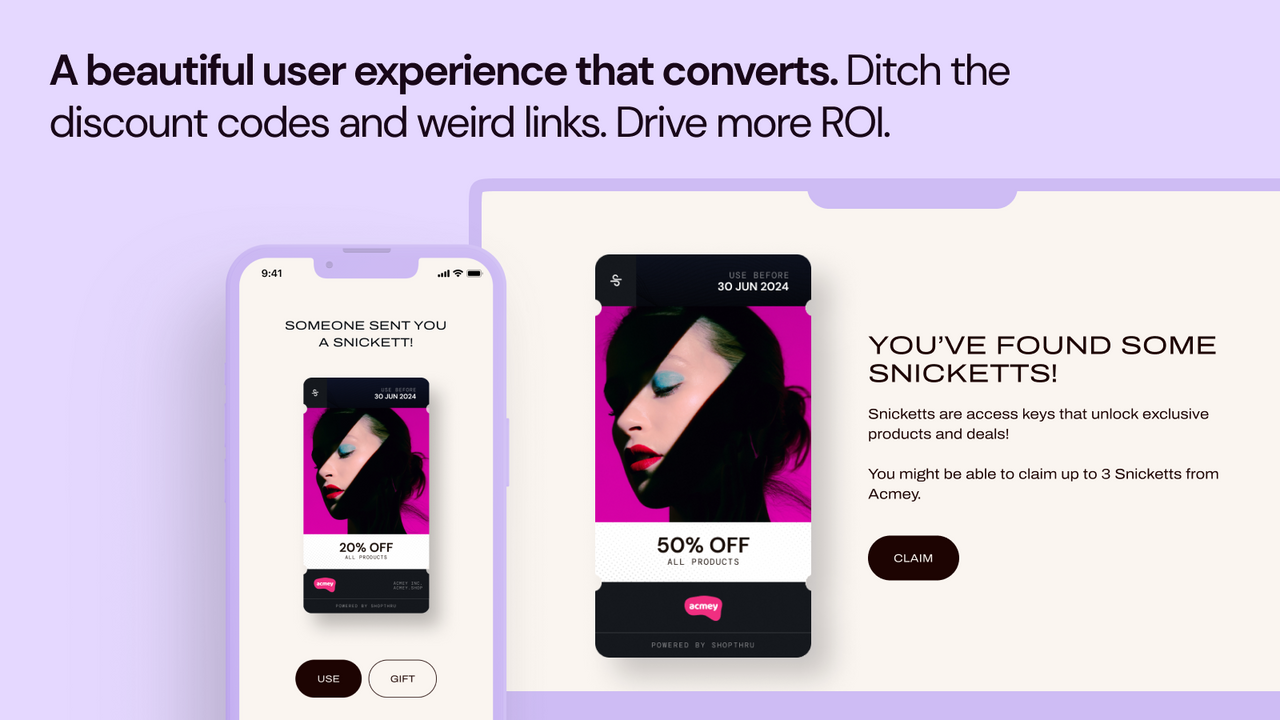 A beautiful user experience that converts