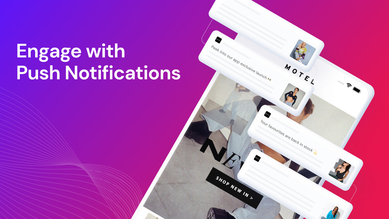 Engagez avec des notifications push