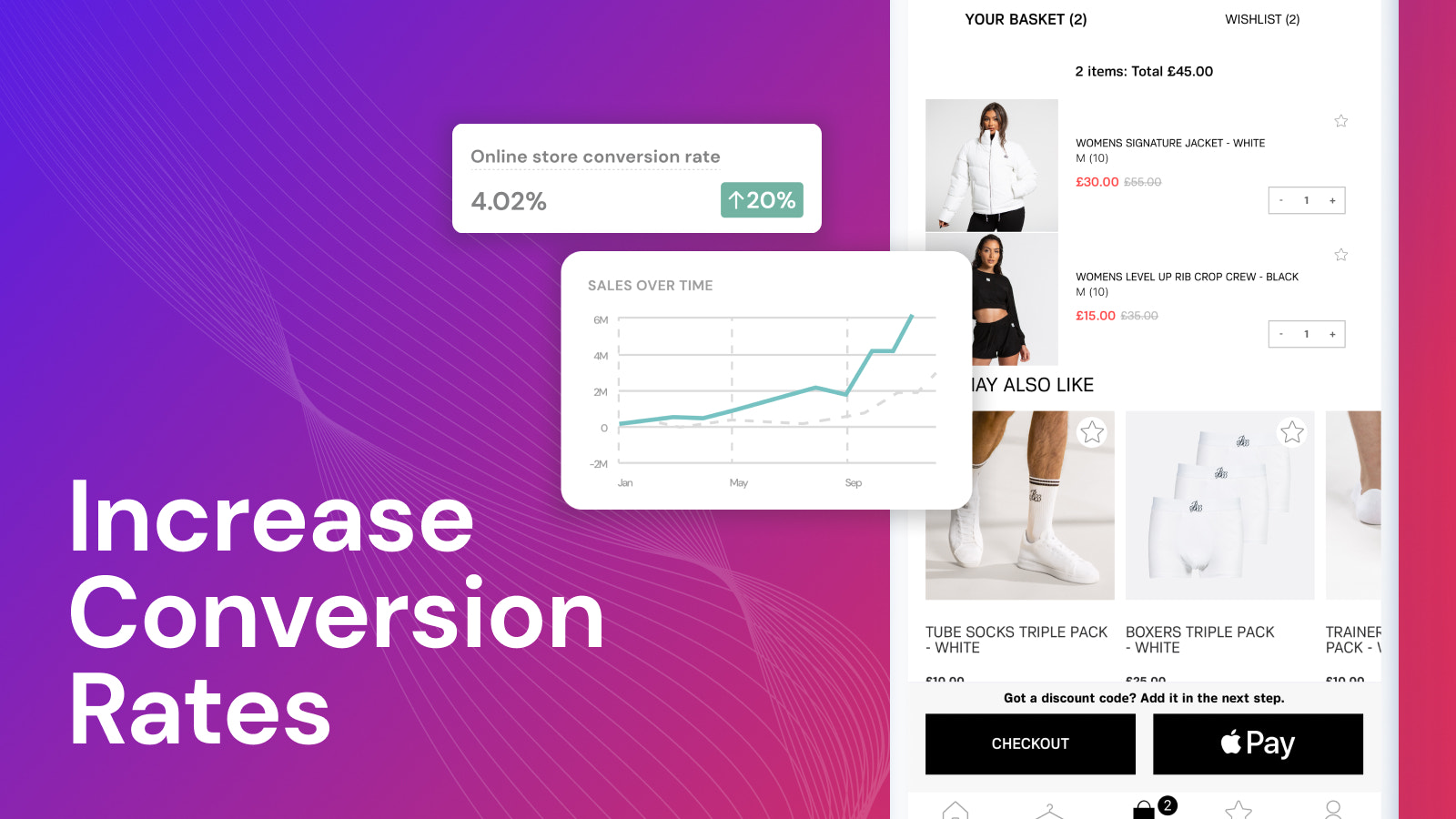 Increase conversion rates