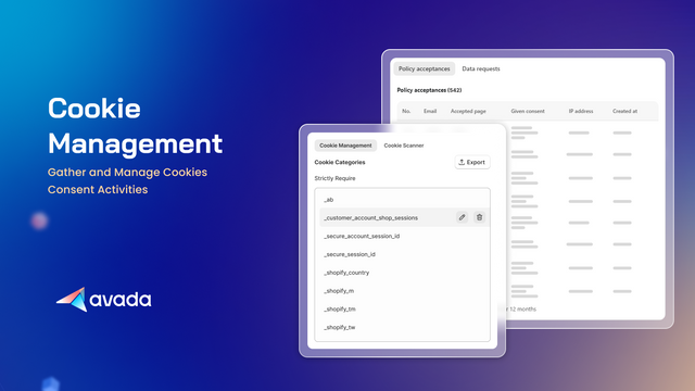 Cookie Management data collection, cookies activities,EU policy