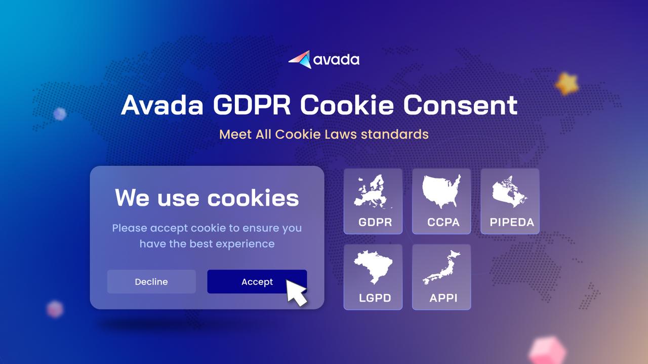 Cookies samtycke, kundintegritet och GDPR, CCPA, CPA överensstämmelse