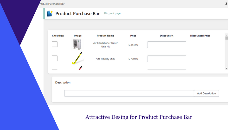 CartBar ‑ Product Purchase Bar Screenshot