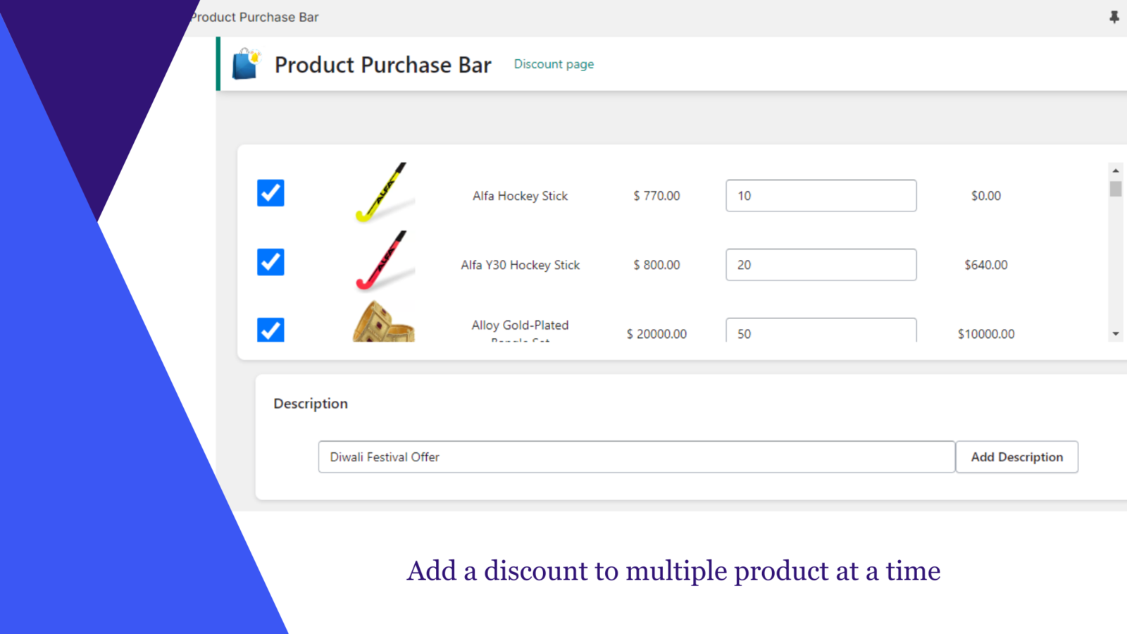 CartBar ‑ Product Purchase Bar Screenshot