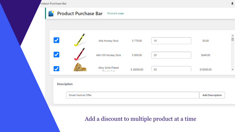 CartBar ‑ Product Purchase Bar Screenshot