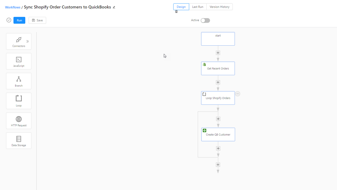 Crear flujos de trabajo con el conector