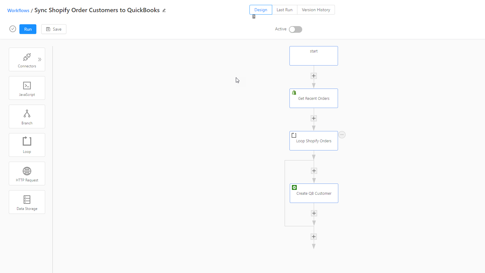 Maak workflows met de connector