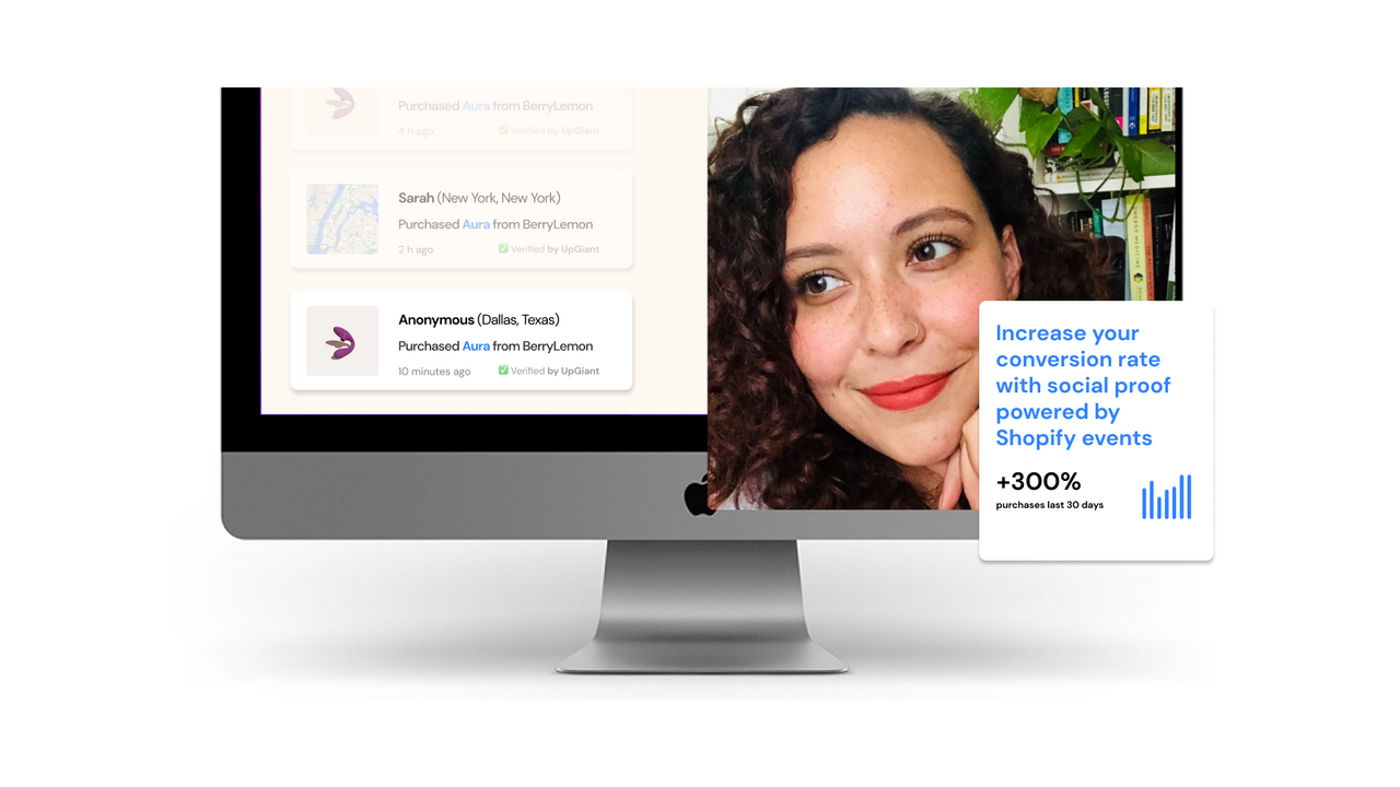 UpGiant is social proof on autopilot